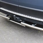 RVS achterbar rearbar universeel voor trekhaak