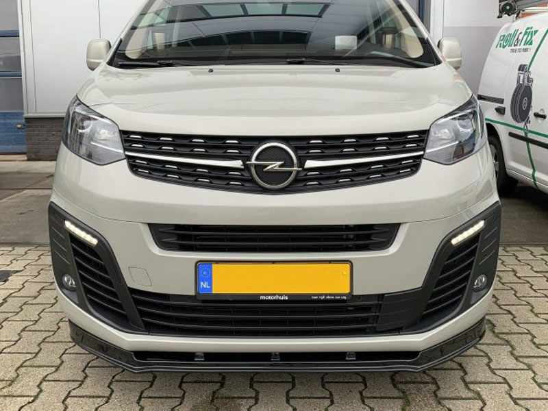 onderspoiler glans v1 zwart