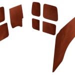 wandbekleding-volkswagen-caddy-bruin