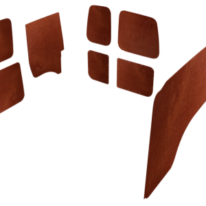 wandbekleding-volkswagen-caddy-bruin