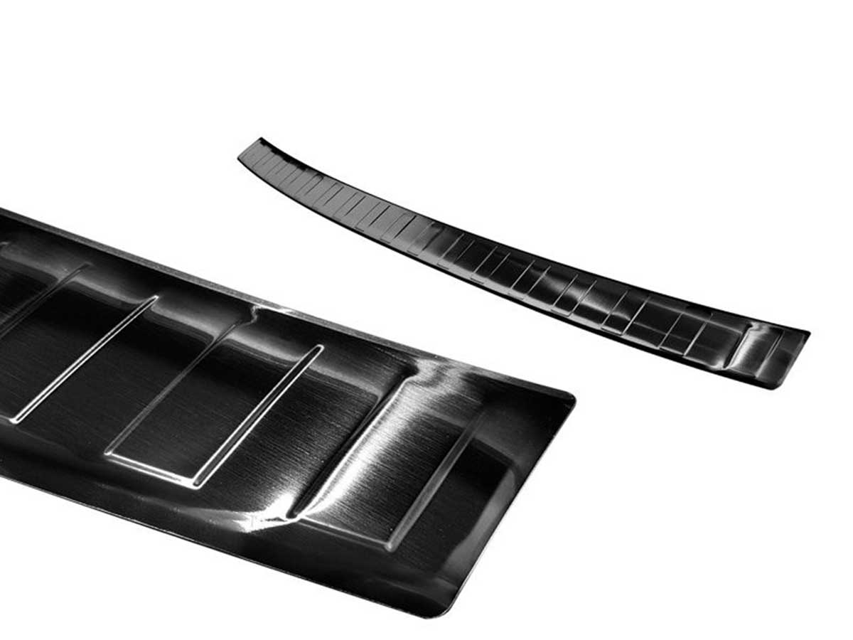 Bumperbescherming Caddy RVS Geborsteld