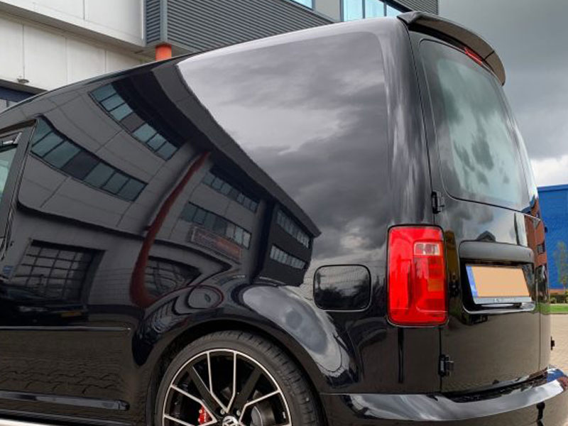 vw caddy dakspoiler v3 achterdeuren