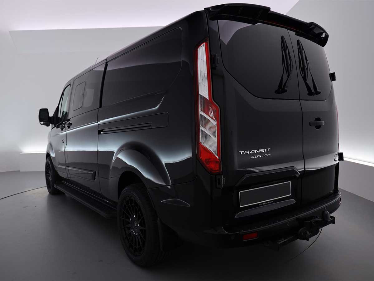Dakspoiler V3 Achterdeuren Ford Transit Custom
