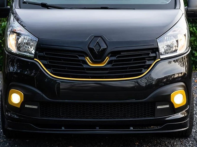 onderspoiler met frontlip Renault Trafic Opel Vivaro