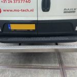 Achterbar Rearbar RVS