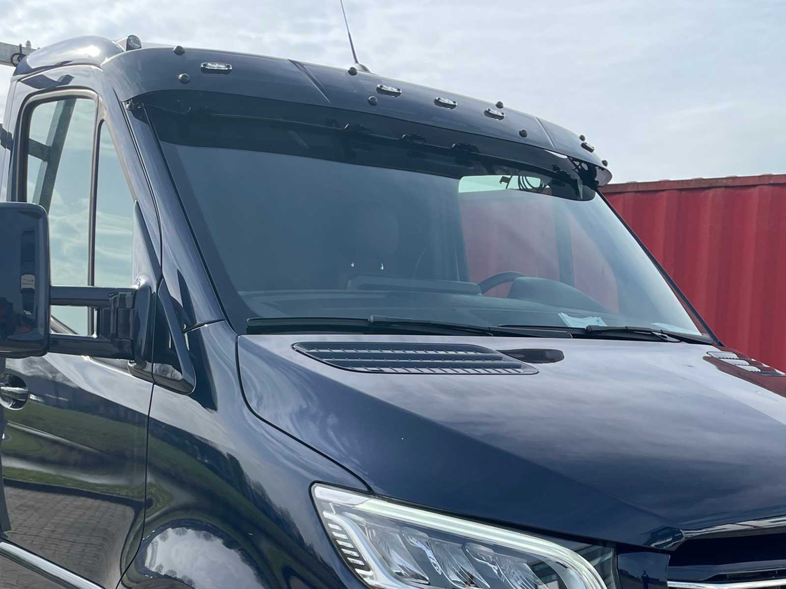 zonneklep met ledverlichting sprinter crafter zonneklep met ledverlichting sprinter crafter