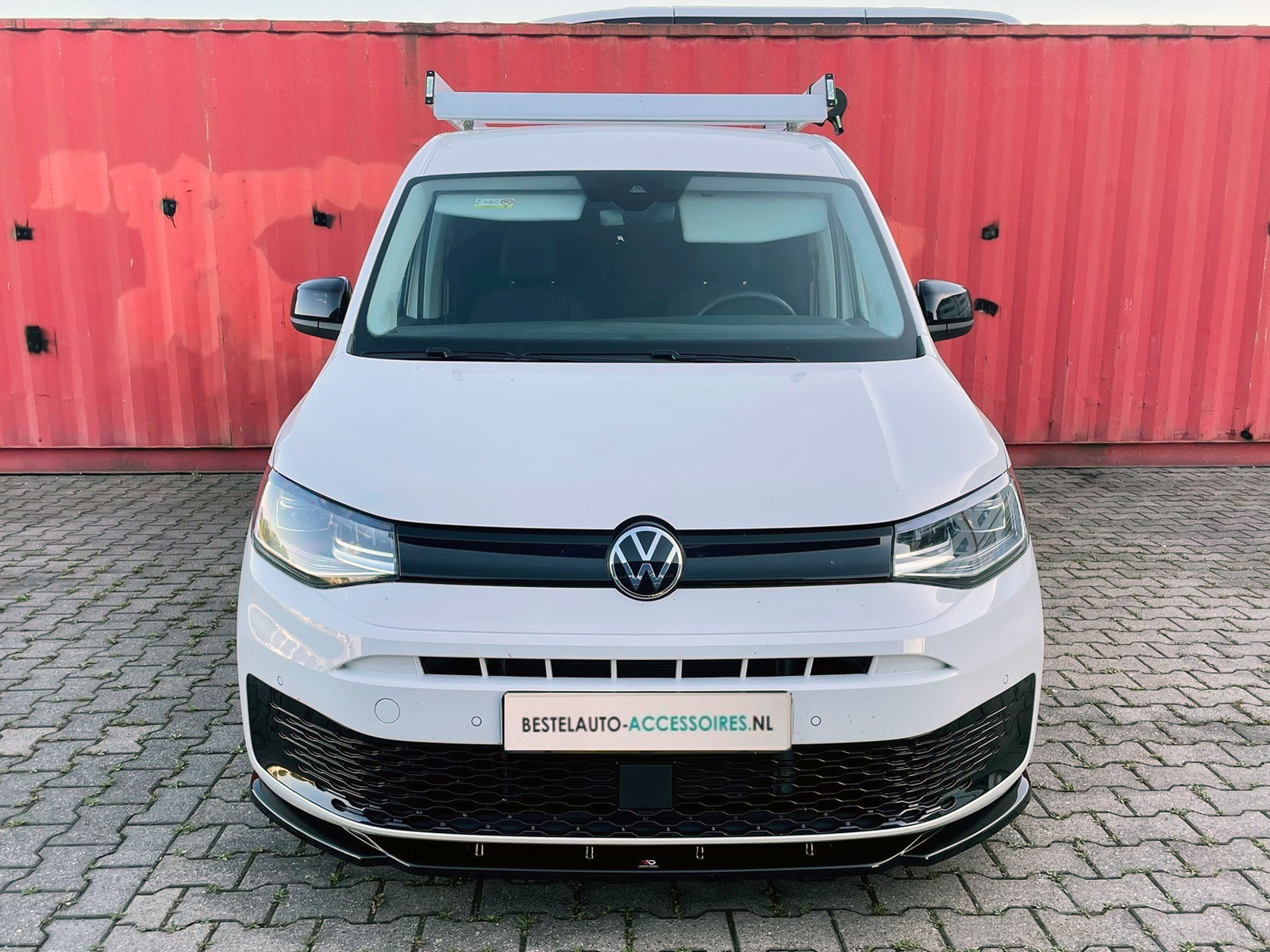 Onderspoiler V2 Zwart VW Caddy