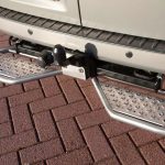 RVS achteropstap dubbel