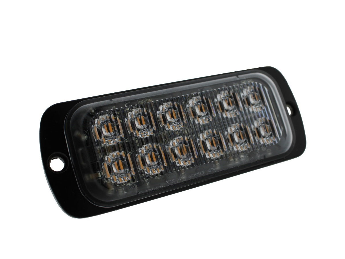 LED Flitser amber 12 led E-keur