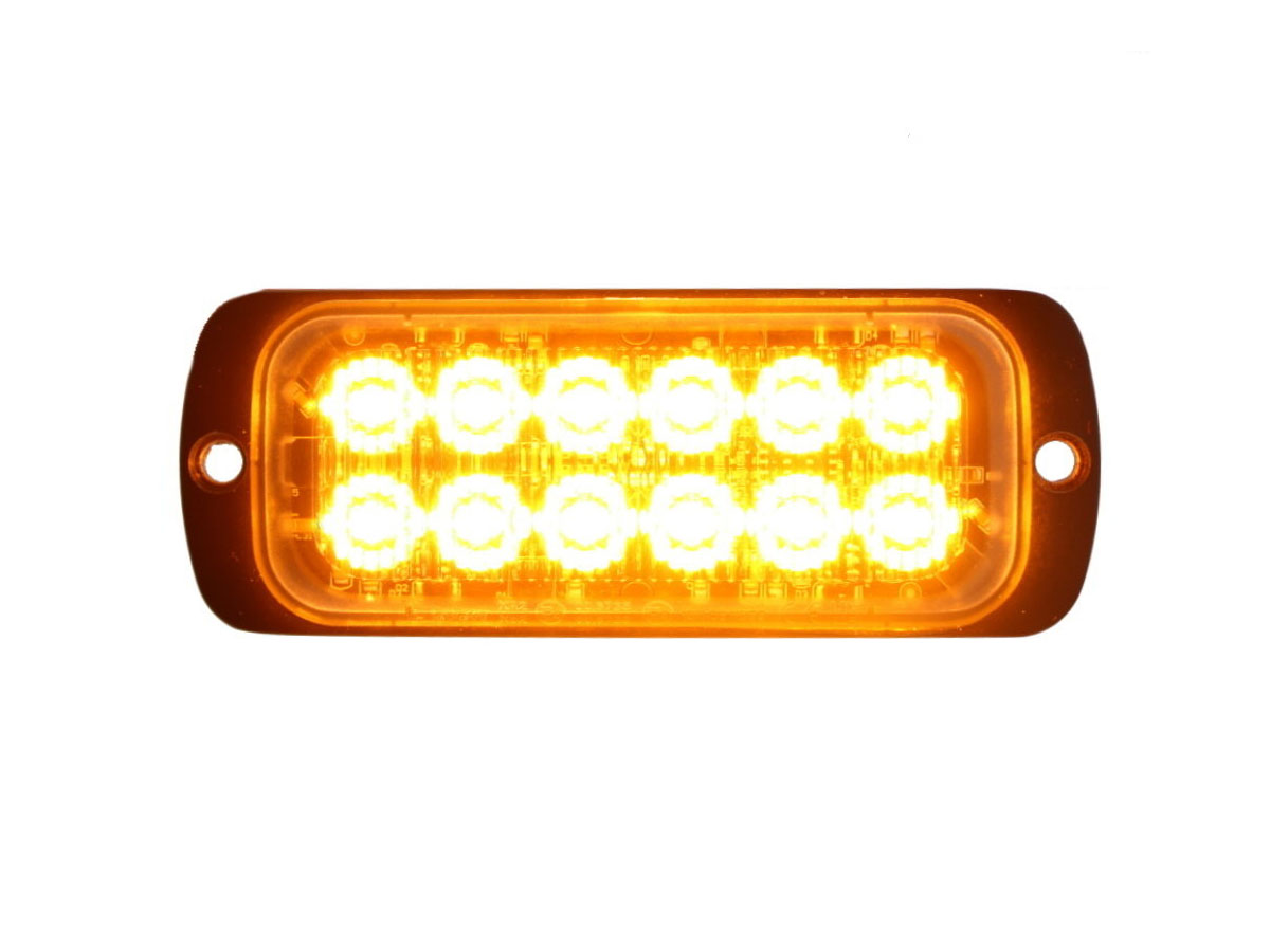 LED Flitser amber 12 led E-keur