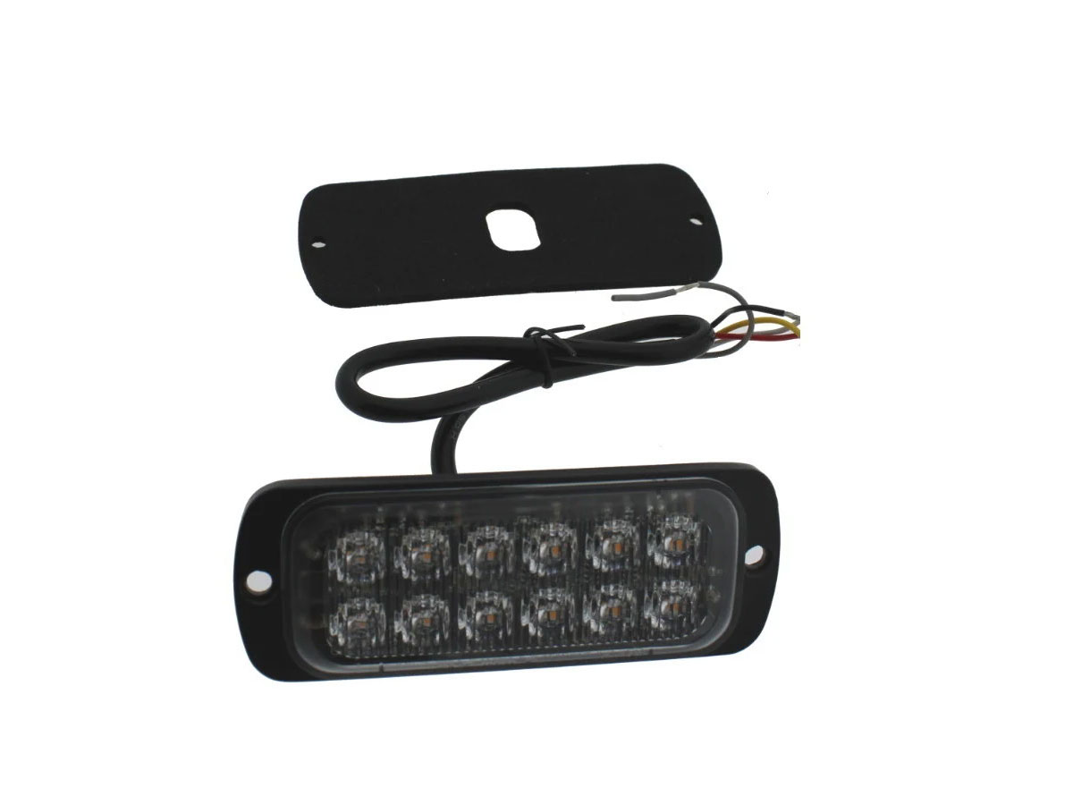 LED Flitser amber 12 led E-keur