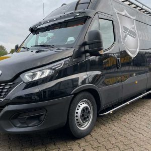 Sidebars RVS Bocht met LED verlichting